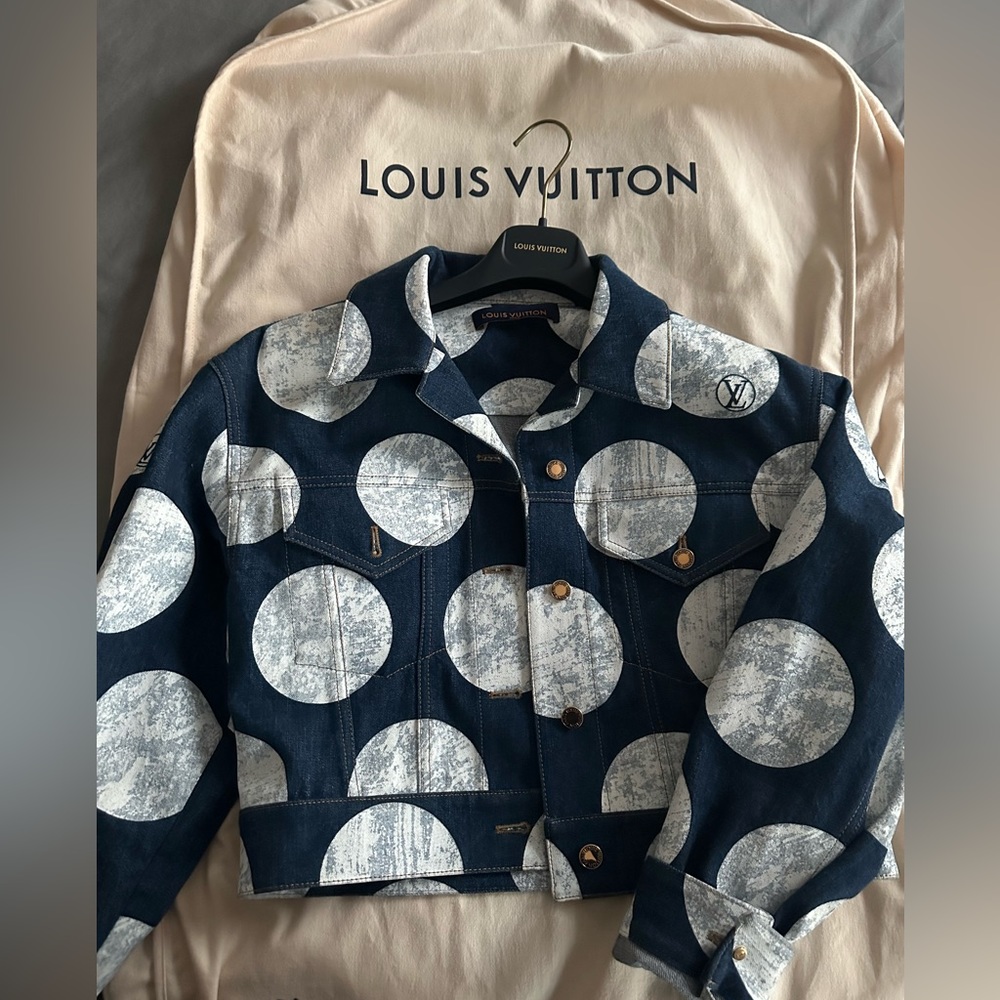 LOUIS VUITTON DENIM JACKET SIZE SMALL